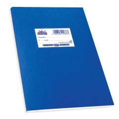 SKAG EXERCISE BOOK PLASTIC (DIETHNES) BLUE 17x25 RULED 50SH 80 GR