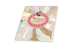 SCRAPBOOK BLOCK 12X12"250GR 30SH MARIAGE