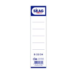 SKAG LABELS FOR ARCH LEVER FILES (SYSTEMS) 8/32 2 SIDED