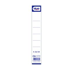 SKAG LABELS FOR ARCH LEVER FILES (SYSTEMS) 4/32 2 SIDED