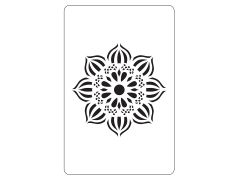 STENCIL A4 ΡΟΖΕΤΑ Νο 13Α