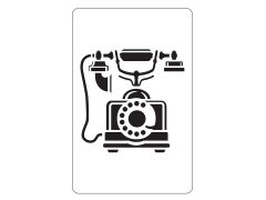 STENCIL A5 ΤΗΛΕΦΩΝΟ Νο 14Β