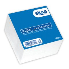 SKAG CUBE (ECONOMY) 9x9 500 SHEETS WHITE