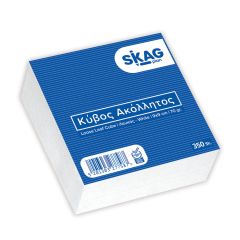 SKAG CUBE (BASIC) 9x9 350 SHEETS WHITE