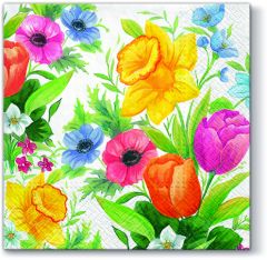 NAPKINS PAW - SDL090300 SPRING MEDOW