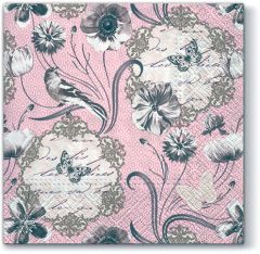 NAPKINS PAW - SDL095100 VICTORIAN FLOWER