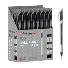 PLATIGNUM S-TIXX BALL POINT PEN BLACK DISPLAY 50518