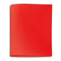 SKAG RING BINDER PP OPAQUE A4 4-20R RED