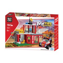 BLOCKI MYFIRE FIRE STATION 6+ 164 BLISTER KB0817