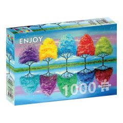 ENJOY -PUZZLE OTHERS EACH TREE HAS ITS OWN COLORFUL HISTORY 1702