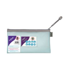 SNOPAKE EVA MESH ZIPPA BAG 24x13 PASTEL BLUE 15898
