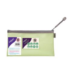 SNOPAKE EVA MESH ZIPPA BAG 24x13 PASTEL GREEN 15899