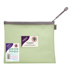 SNOPAKE EVA MESH ZIPPA BAG A5 PASTEL GREEN 15902