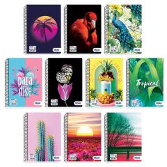 SKAG NOTEBOOKS UNIVERSITY FUN(GIRL) 17x25 2 SUBJ 80GR No 9222