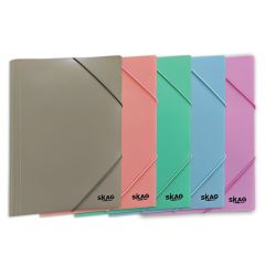 PORTFOLIOS EL.BAND PP PASTEL 5 COLOURS