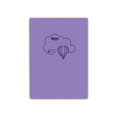 SKAG ΤΕΤΡΑΔΙΑ ΔΙΑΦΑΝΑ PP ΜΩΒ 17X25 ΡΙΓΕ 50Φ 80ΓΡ