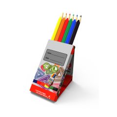 Y PLUS COLOR PENCIL  WE-TRI  6CLRS TC140200