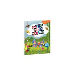 Y PLUS COLORING BOOK SET BUG TALES PAINT WITH WATER OPP BAG QT242102