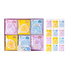 SQUISHY ΑΥΤΟΚΟΛΛΗΤΑ ΧΑΡΤΑΚΙΑ 3 ΣΧΕΔΙΑ 60 ΦΥΛΛΑ YZ6133