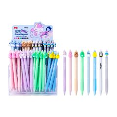 SQUISHY ERASABLE GEL PEN 0,5mm 6ΧΡΩΜ/ 8 ΣΧΕΔ. DISPLAY STAND 160 ΤΕΜ IG5212
