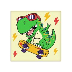 Painting by numbers - A cool dinosaur (KHO1199)