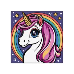Painting by numbers - The rainbow unicorn ©art_selena_ua (KHO6293)