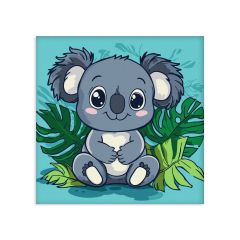 Painting by numbers - A cheerful koala ©art_selena_ua (KHO1270)