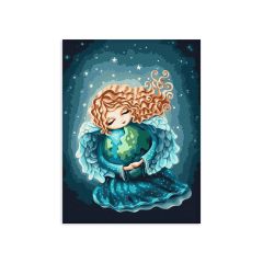 Painting by numbers - Angel Earth ©Elena Schweitzer (KHO6074)