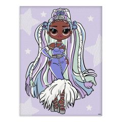 Painting by numbers - L.O.L. Surprise! O.M.G. Fashion show Lady Braids (KHO6272)