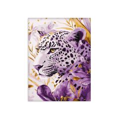 Painting by numbers - Purple predator with extra metallic paints ©art_selena_ua (KHO6728)