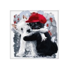 Painting by numbers - Best friends (KHO4267)