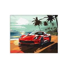 Painting by numbers - A trip along the coast ©art_selena_ua (KHO2786)