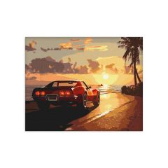 Painting by numbers - Travelling by the coast ©art_selena_ua (KHO2794)