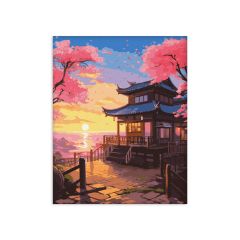 Painting by numbers - Dreamy sunset ©art_selena_ua (KHO6340)