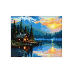 Painting by numbers - Lake cosiness ©art_selena_ua (KHO6355)