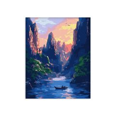 Painting by numbers - The majestic mountains ©art_selena_ua (KHO6365)