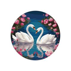 Painting by numbers - The swans' grace ©art_selena_ua (KHO-R1154)