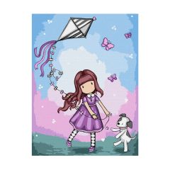 IDEYKA Paint by Numbers – Kite Santoro Gorjuss (KHO8585)