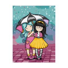 IDEYKA PAINTING BY  No–  FRIENDS SANTORO  GORJUSS COLLECTION (KHO8586) 30X40