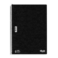 SKAG ΘΕΜ.ΤΕΤΡ.BLACK BASIC 17X25 1ΘΕΜ  80ΓΡ