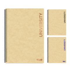 SKAG ΘΕΜΑΤΙΚΑ ΤΕΤΡΑΔΙΑ UNIVERSITY PLUS 17X25 2 ΘΕΜΑΤΩΝ 80ΓΡ