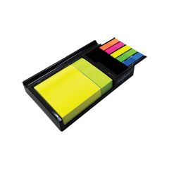 SNOPAKE Desktop Sticky Notes Set, Assorted Designs, FSC Certified, Code 15848