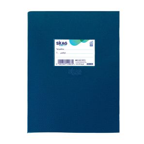 SKAG Τετράδια (High) Πλαστικά Μπλε 17X25 Ριγέ 50Φ 70γρ