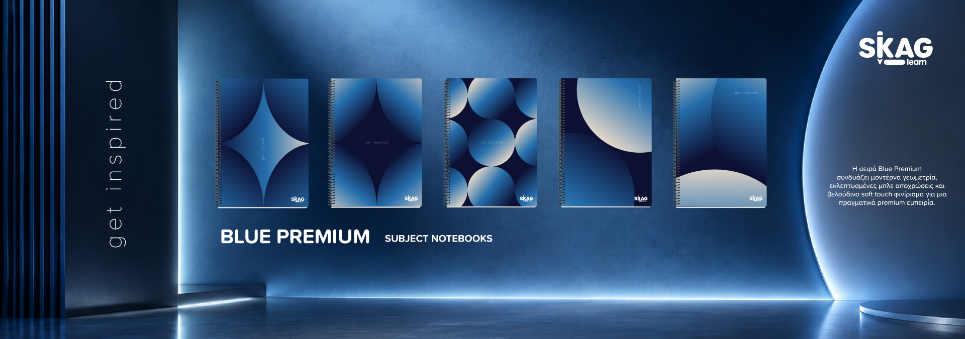 Blue Premium Notebooks